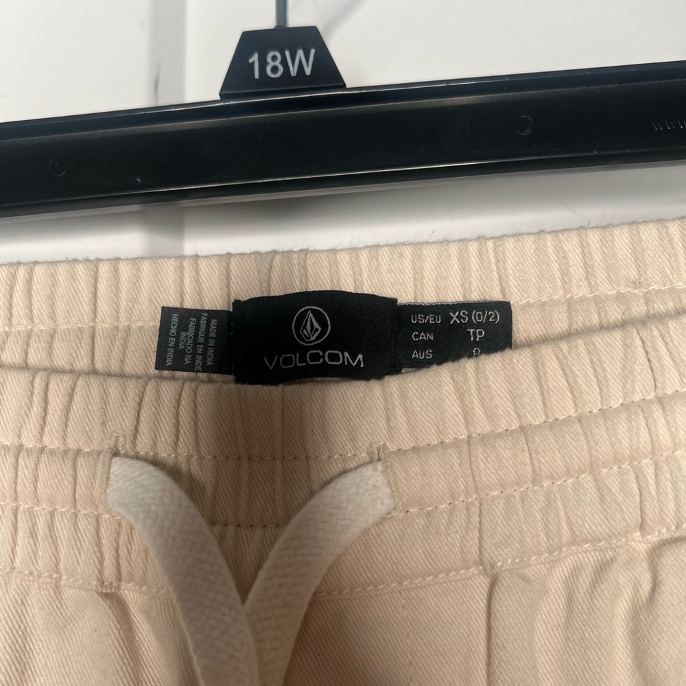 Volcom True to This Wide Leg Drawstring Pants Women’s Size XS 0 2 - Picture 4 of 7
